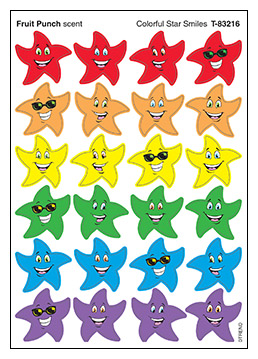 Colourful Star Smiles / Fruit Punch