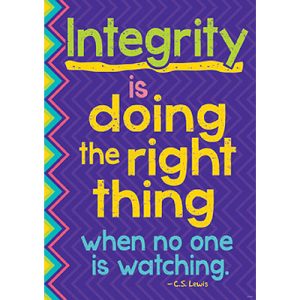 Integrity is doing the right thing