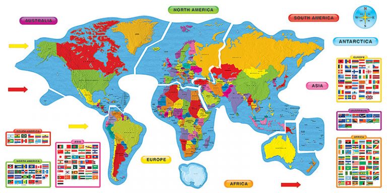 Continents and Countries